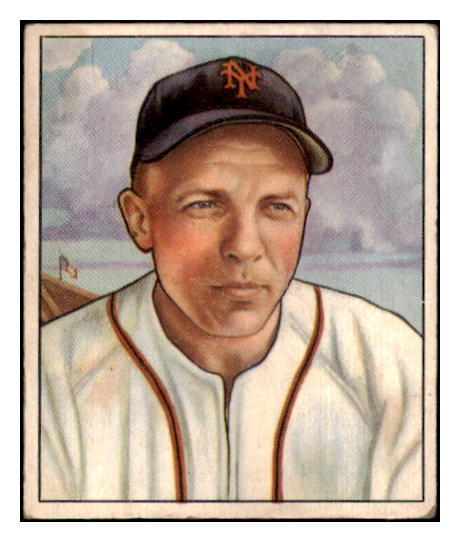 1950 Bowman Baseball #029 Eddie Stanky Giants EX 490295