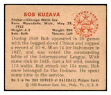 1950 Bowman Baseball #005 Bob Kuzava White Sox EX 490305