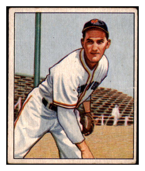 1950 Bowman Baseball #066 Larry Jansen Giants VG 490314