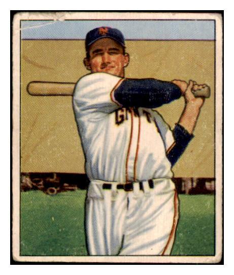 1950 Bowman Baseball #064 Alvin Dark Giants VG 490315