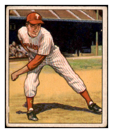 1950 Bowman Baseball #068 Curt Simmons Phillies VG 490318
