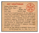1950 Bowman Baseball #042 Art Houtteman Tigers VG-EX 490331