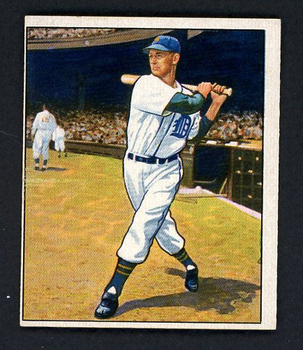 1950 Bowman Baseball #041 Hoot Evers Tigers VG-EX 490332