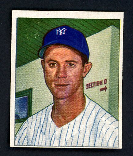 1950 Bowman Baseball #154 Gus Niarhos Yankees EX-MT 490344