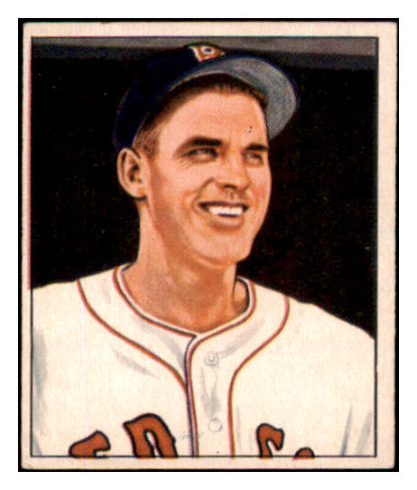 1950 Bowman Baseball #188 Earl Johnson Red Sox EX-MT Copyright 490347