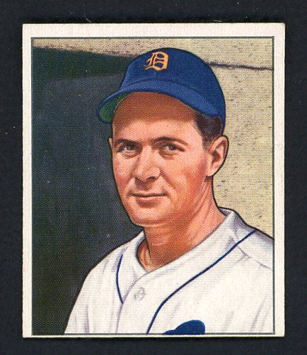 1950 Bowman Baseball #241 Neil Berry Tigers EX-MT Copyright 490367