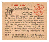 1950 Bowman Baseball #049 Elmer Valo A's FR-GD 490381