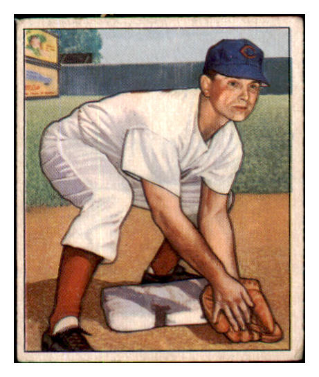 1950 Bowman Baseball #026 Grady Hatton Reds VG 490385