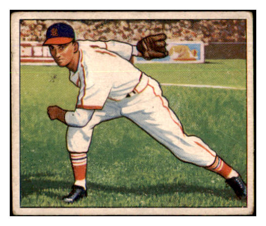 1950 Bowman Baseball #072 Howie Pollet Cardinals VG 490386