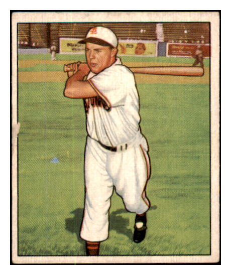 1950 Bowman Baseball #050 Dick Kokos Browns VG 490387