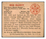 1950 Bowman Baseball #020 Bob Elliott Braves GD-VG 490393