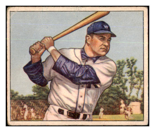 1950 Bowman Baseball #018 Eddie Robinson Senators GD-VG 490394