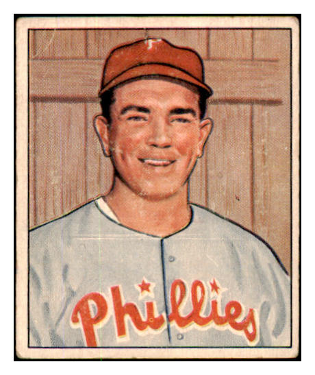 1950 Bowman Baseball #067 Willie Jones Phillies GD-VG 490399