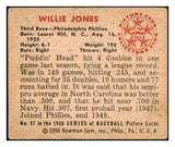 1950 Bowman Baseball #067 Willie Jones Phillies GD-VG 490399
