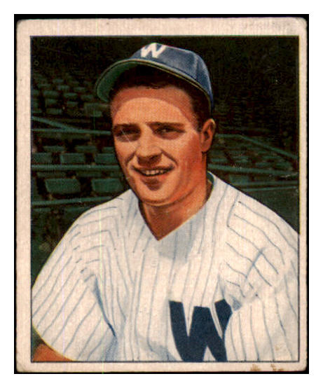 1950 Bowman Baseball #162 Eddie Yost Senators VG 490408