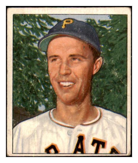 1950 Bowman Baseball #178 Ed Fitzgerald Pirates FR-GD 490412