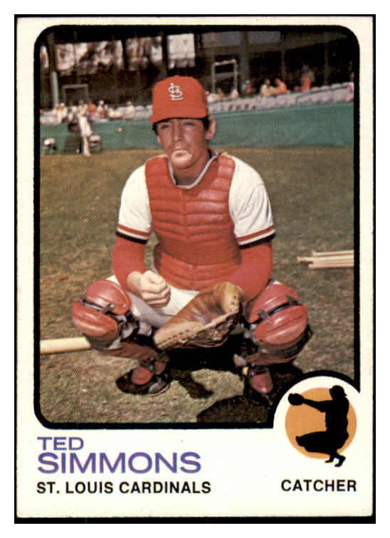 1973 Topps Baseball #085 Ted Simmons Cardinals EX-MT 490529