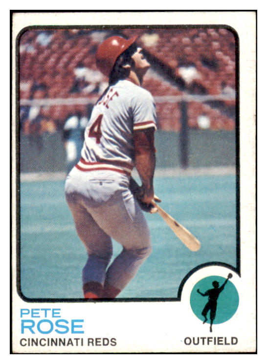 1973 Topps Baseball #130 Pete Rose Reds VG-EX 490535