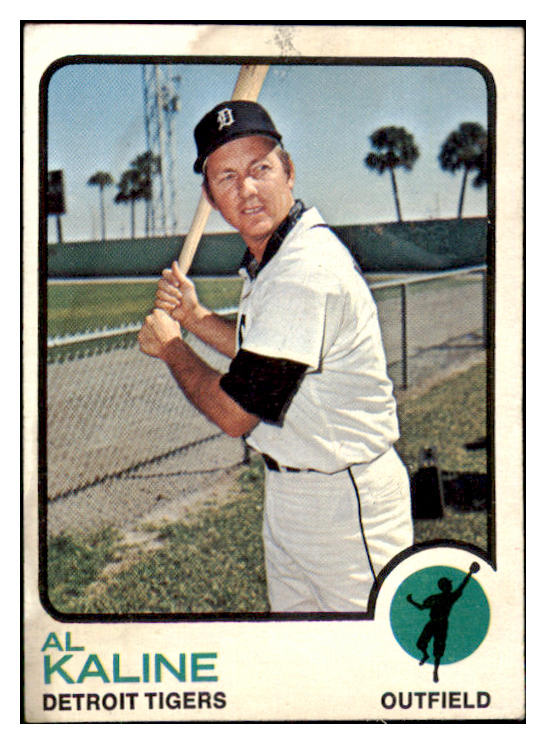 1973 Topps Baseball #280 Al Kaline Tigers VG-EX 490537