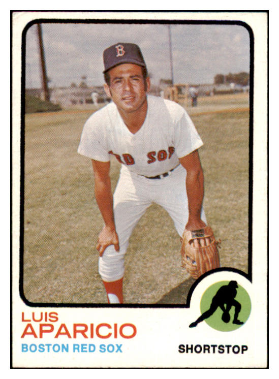 1973 Topps Baseball #165 Luis Aparicio Red Sox VG-EX 490548
