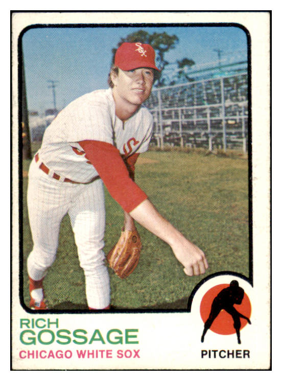 1973 Topps Baseball #174 Goose Gossage White Sox EX 490555