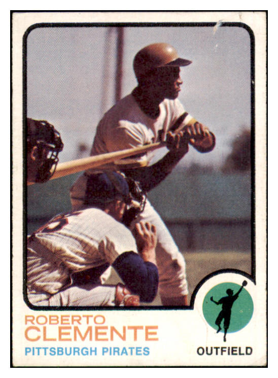 1973 Topps Baseball #050 Roberto Clemente Pirates VG-EX 490559