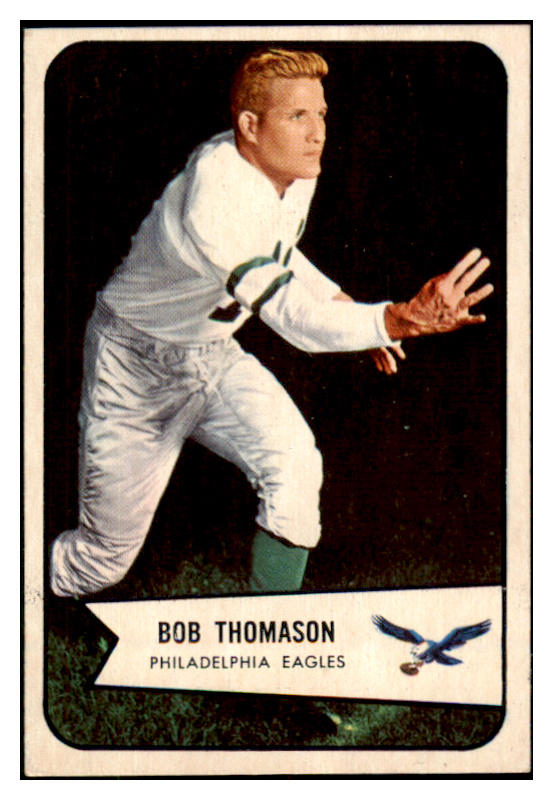 1954 Bowman Football #045 Bob Thomason Eagles EX-MT 490565