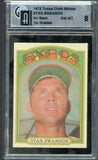 1972 Topps Baseball Cloth Stickers Stan Swanson Expos GAI 8 NM/MT No Backing