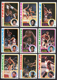 1978 Topps Basketball Set EX+/EX-MT Jabbar Erving Maravich 490660
