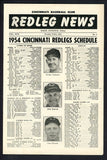 1954 1955 Cincinnati Redleg News Lot Of 3 Mays Musial Snider 490681