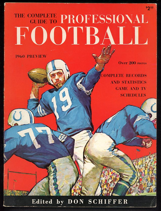 1960 Grosset & Dunlap Complete Guide To Pro Football 490683