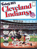 1971 Dell Stamp Album Cleveland Indians Complete Nettles Pinson 490750