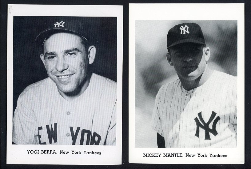 1963 Jay Publishing New York Yankees Set Mantle Berra 490762