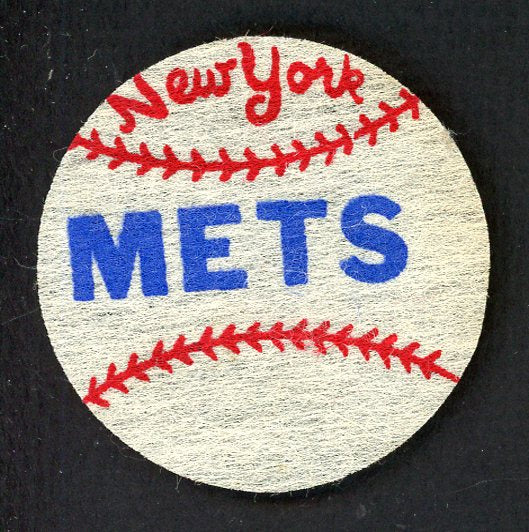 1960's 2" Linen Patch New York Mets 490766