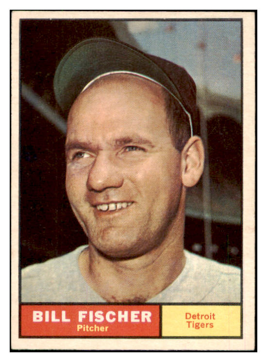 1961 Topps Baseball #553 Bill Fischer Tigers NR-MT 490811