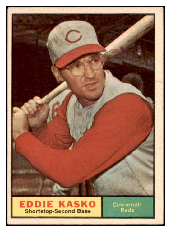 1961 Topps Baseball #534 Eddie Kasko Reds NR-MT 490820