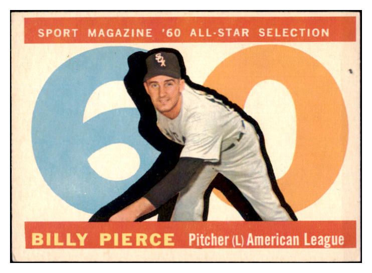 1960 Topps Baseball #571 Billy Pierce A.S. White Sox EX-MT 490856