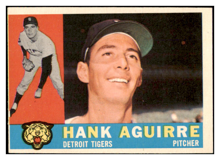 1960 Topps Baseball #546 Hank Aguirre Tigers VG-EX 490864