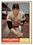 1961 Topps Baseball #560 Barry Latman Indians EX 490869