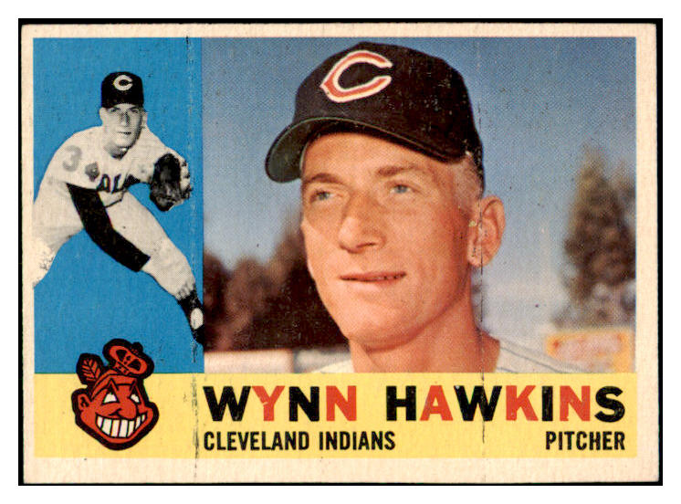 1960 Topps Baseball #536 Wynn Hawkins Indians EX-MT 490874