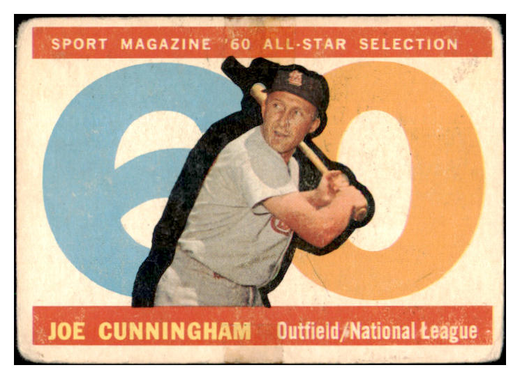 1960 Topps Baseball #562 Joe Cunningham A.S. Cardinals Good 490884