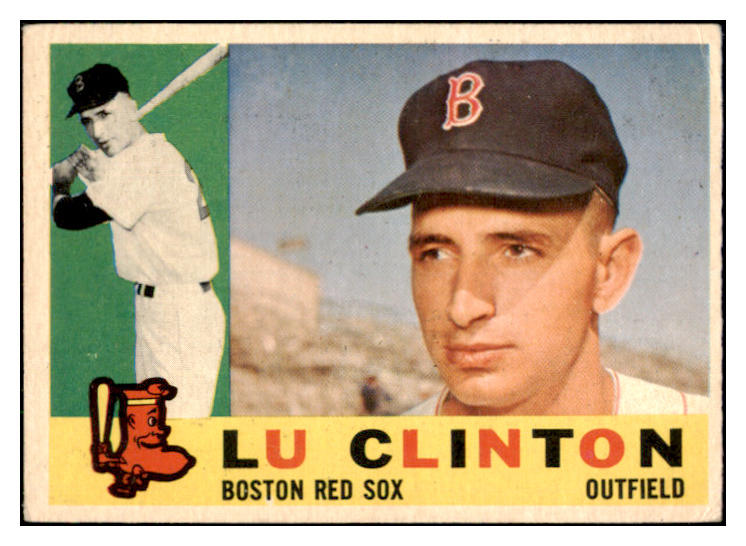 1960 Topps Baseball #533 Lou Clinton Red Sox EX 490887