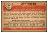 1953 Bowman Color Baseball #122 Bill Serena Cubs GD-VG 490908