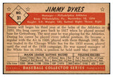 1953 Bowman Color Baseball #031 Jimmy Dykes A's GD-VG 490909
