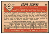 1953 Bowman Color Baseball #049 Eddie Stanky Cardinals EX 490911