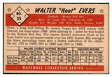 1953 Bowman Color Baseball #025 Hoot Evers Red Sox EX 490918