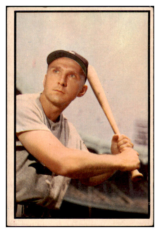 1953 Bowman Color Baseball #127 Dick Kryhoski Browns VG-EX 490938