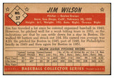 1953 Bowman Color Baseball #037 Jim Wilson Braves VG-EX 490941