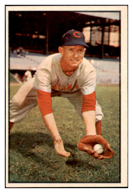1953 Bowman Color Baseball #026 Roy McMillan Reds VG-EX 490945