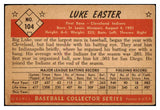 1953 Bowman Color Baseball #104 Luke Easter Indians VG-EX 490947